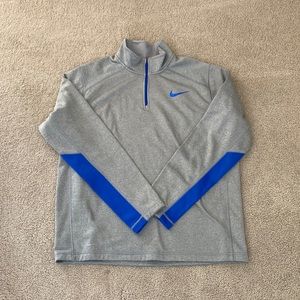 Mens Nike Therma-fit quarter zip pullover size large